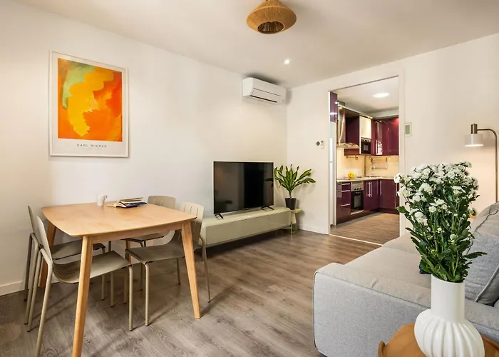 Lejlighed Eixample Pedestrian Gem Balcony Bathtub Ac *